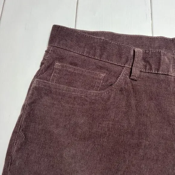 NWT Brooks Brothers Corduroy Pants SIZE 36 x 32 Brown Straight Leg NEW
